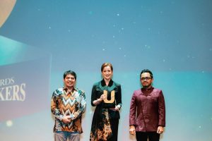 Alexandra Askandar Raih Penghargaan Bergengsi di Kumparan Awards: Impact Makers 2024
