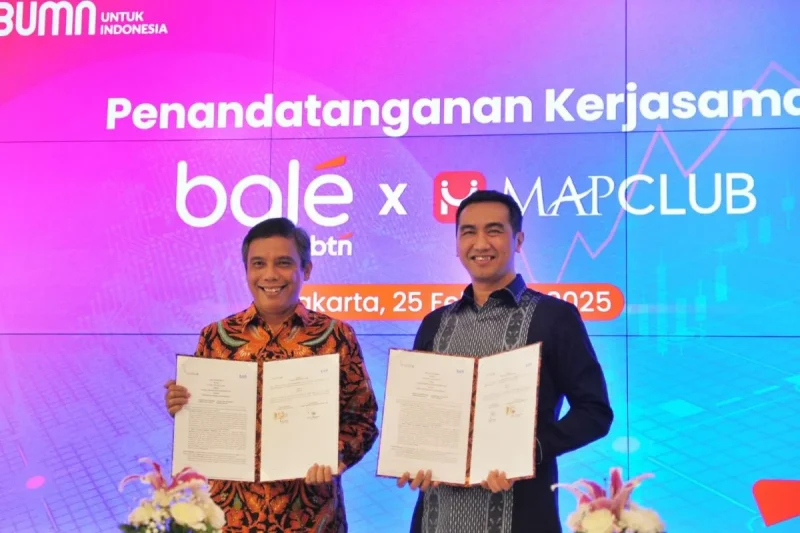 BTN dan MAPCLUB Jalin Kemitraan Digital, Perkuat Ekosistem Transaksi Perbankan dan Ritel