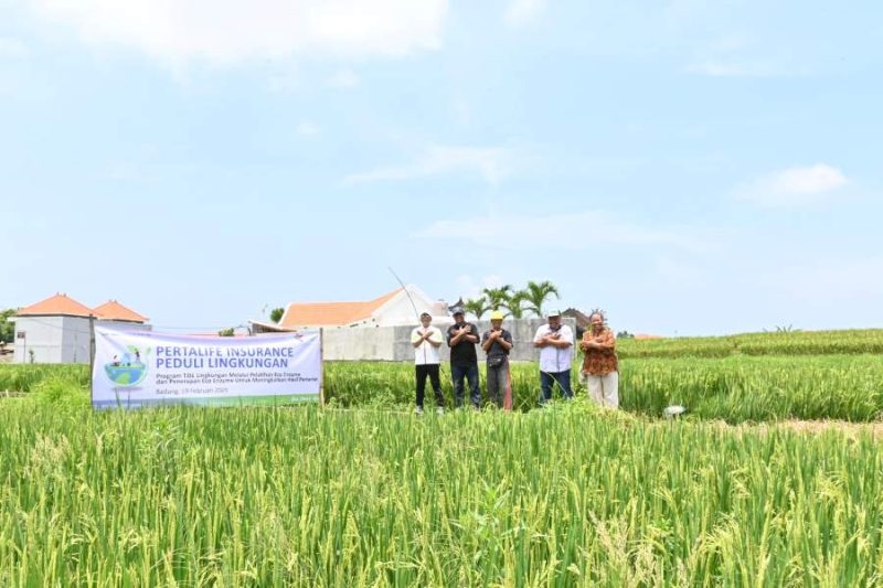 PertaLife Insurance Dorong Pertanian Berkelanjutan dengan Eco Enzyme di Bali