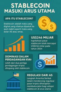 Stablecoin Semakin Mendekati Arus Utama, Deutsche Bank: Kunci Baru Infrastruktur Dolar Digital