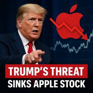 Trump  Ancam Tarif 25%, Saham Apple Terpukul dan Picu Kekhawatiran Meluas