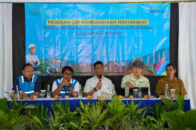 PLN EPI Latih Perawatan Pohon Multifungsi di Gunungkidul, Dorong Ekonomi Sirkular Desa